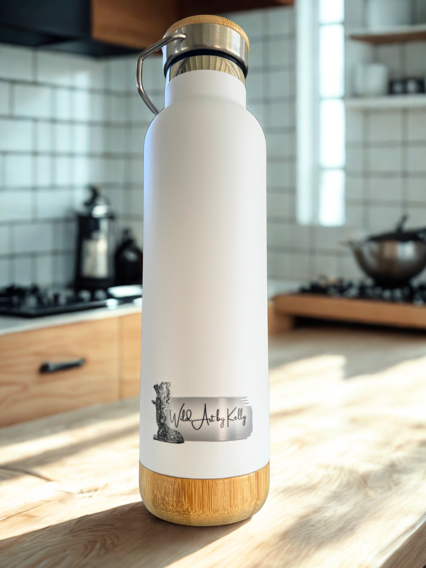 650ml Bamboo Trim Drink Bottle
