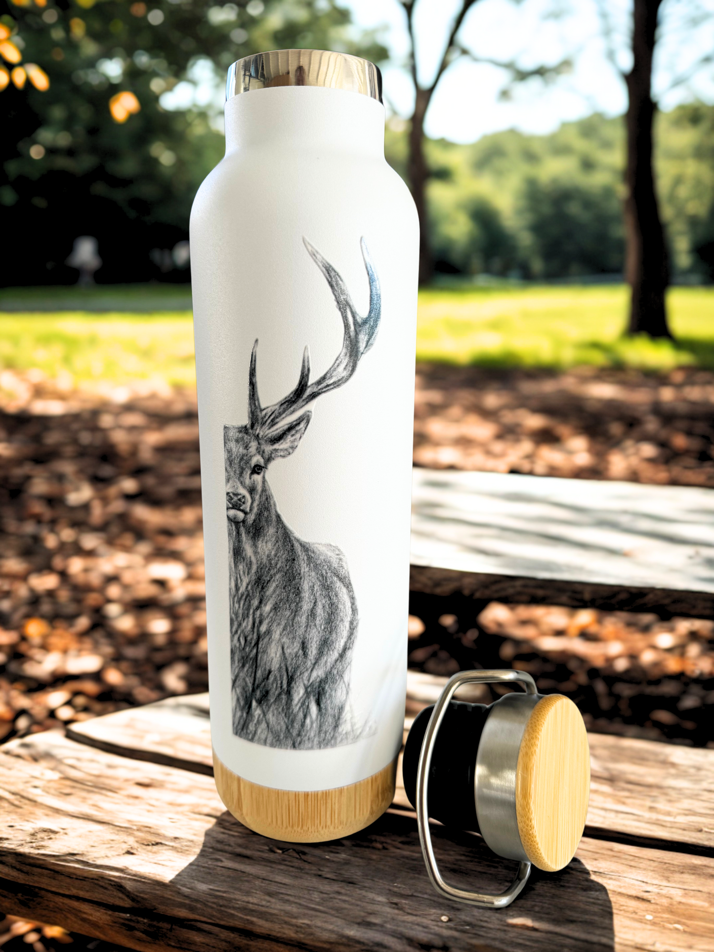 650ml Bamboo Trim Drink Bottle