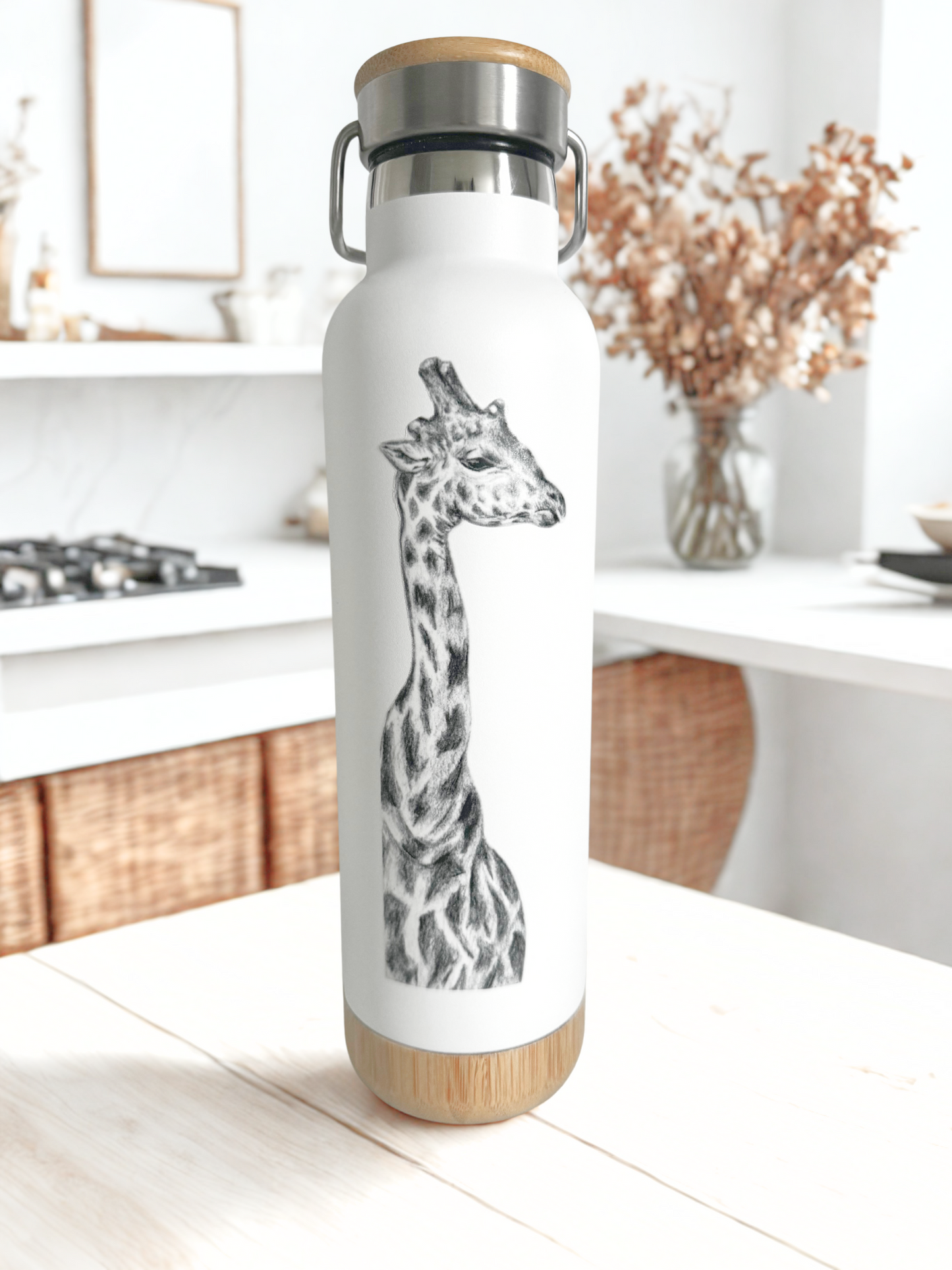 650ml Bamboo Trim Drink Bottle